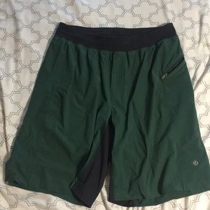 Green Lululemon Men’s Shorts - Size Medium